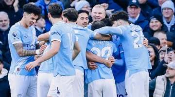 ثلاثية نظيفة.. مانشستر سيتي يكتسح فولهام في شوط واحد أمام أنظار عمر مرموش